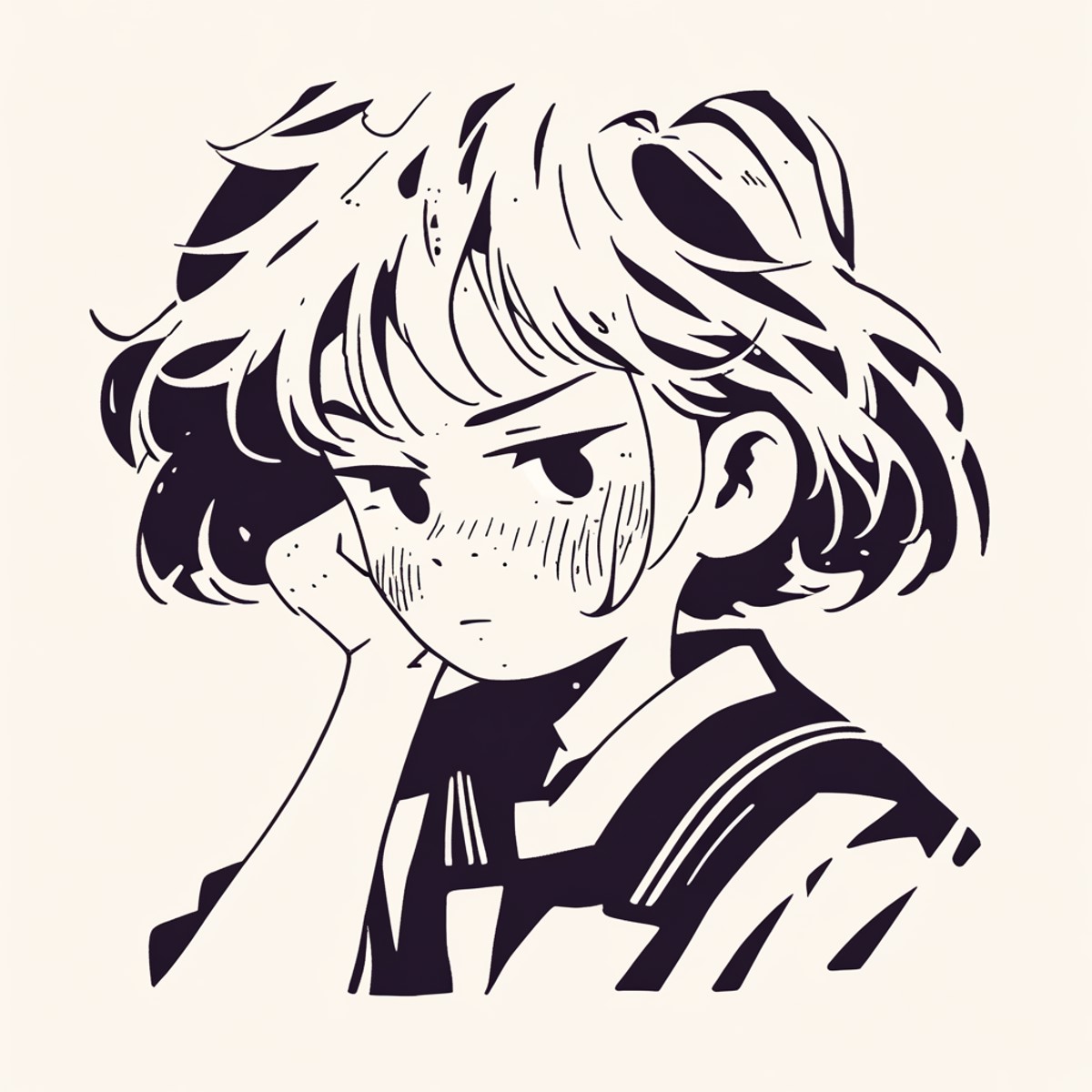 B&W Manga